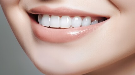 Fototapeta premium Woman smile. Generative AI