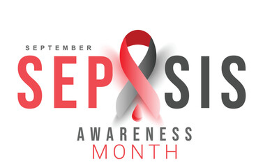 Sepsis awareness month. background, banner, card, poster, template. Vector illustration.