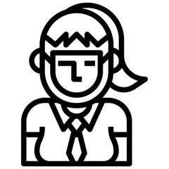 fraud line icon,linear,outline,graphic,illustration