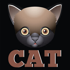 best happy cat lovers t shirt design vector