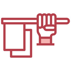 INDEPENDENT line icon,linear,outline,graphic,illustration