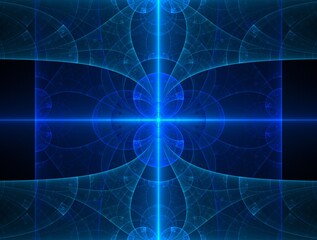 Imaginatory fractal abstract background Image