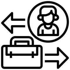 b2c line icon,linear,outline,graphic,illustration