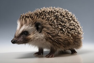 Obraz premium Hedgehog. Generative AI.