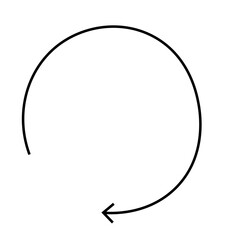 Abstract Line Arrow
