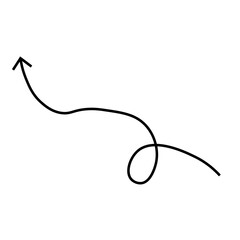 Abstract Line Arrow