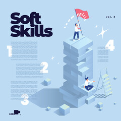 Soft Skills Infographic Poster