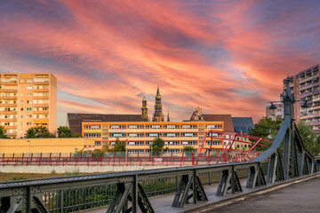 Fototapeta premium City from Zwickau in East Germany
