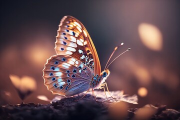 Fototapeta na wymiar vibrant butterflies showcase the beauty of nature outdoors generated by ai