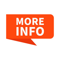 More Info In Orange Color And Rectangle Shape For Information
