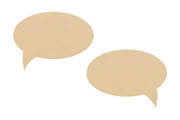 speech bubble, speech sign on white background, message