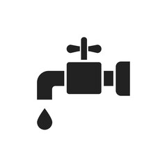 Plumbing color line icon. Isolated vector element.