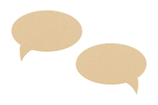 speech bubble, speech sign on white background, message