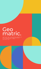 Abstract Geomatric Minimalist Design Background