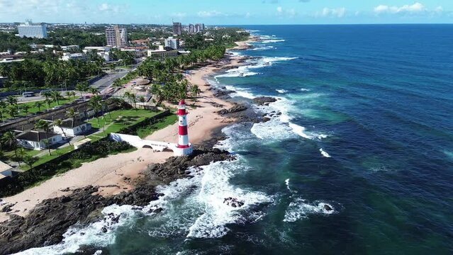 Farol de Itapu&atilde; em Salvador - BAHIA.