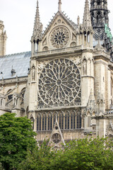 Notre Dame de Paris Cathedral, Paris, May 2014