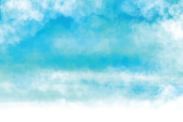 White cloud on blue sky design
