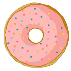 donut with sprinkles