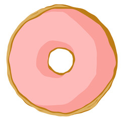 illustration of a donut
