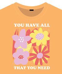 Unisex trendy graphic pattern design for t shirt print