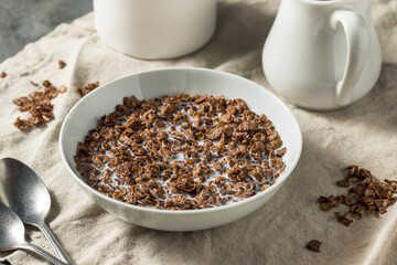 Healthy Sweet Chocolate Cocoa Breakfast Cereal