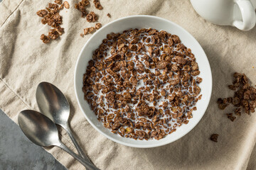Healthy Sweet Chocolate Cocoa Breakfast Cereal