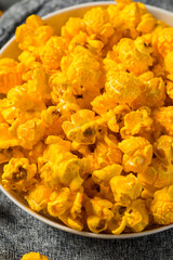 Homemade Cheesey Pop Corn