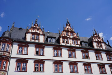 Obraz premium Das Coburger Stadthaus, Renaissancebau in Bayern