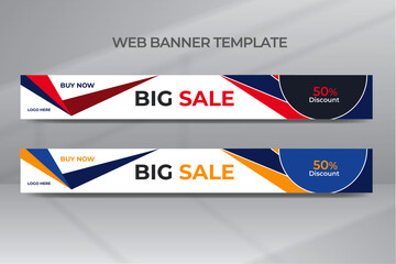 Branding and Marketing Agency Web Template Discount Banner Design for Social Media Posts