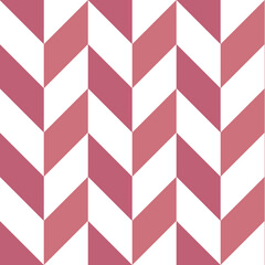 Obraz premium Pink Chevrons seamless pattern background retro vintage design
