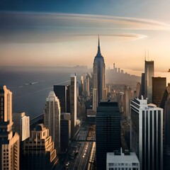 Cityscape in New York 