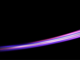 Neon light.Motion speed light lines.Colorful wave effect.Squiggle.Swirl curve effect.