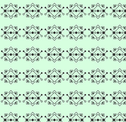 rhombus line circle seamless pattern design with editable strokes and background for product package or print items