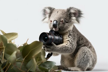 Obraz premium Koala. Generative AI.