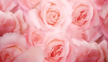 Fototapeta na wymiar the sweet pink rose flowers for love romance background