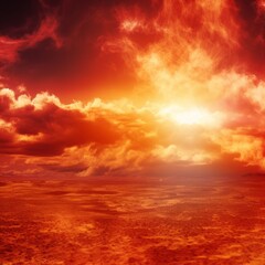 Fototapeta premium arid and dry landscape due to climate change