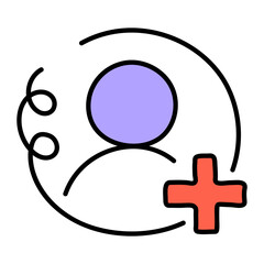 Fototapeta premium Add Friend 