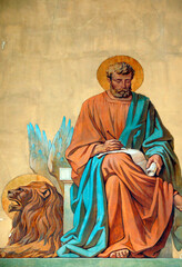 Naklejka premium Faith and spirituality. Catholic church.