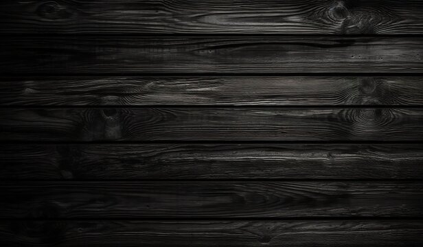 Beautiful black wood texture