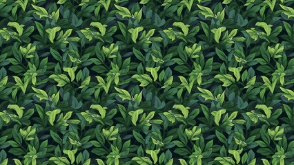 Plants Background (Generative AI)