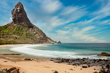 Praia da Conceição em Fernando de Noronha