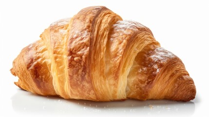 croissant isolated on white background