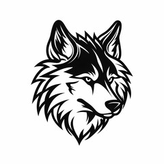 Wolf Logo. Generative AI