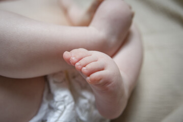 Tender Tootsies A Child's Delicate Foot