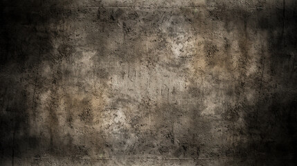 Fototapeta premium Cement Grungy Wall Texture Banner, generative ai