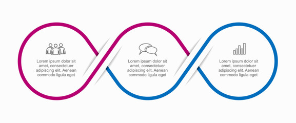 Infographic design template with place for your data. Vector illustration.