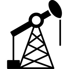 Naklejka premium Oil Industry Icon