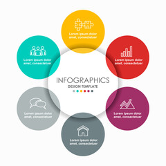 Infographic design template with place for your data. Vector illustration.