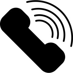 Phone With Signal Icon