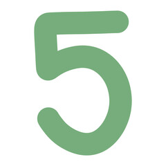 5 handwrite english alphabet